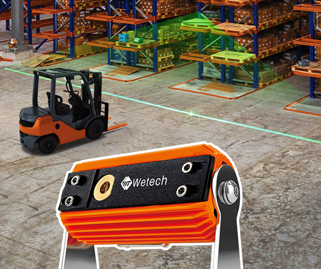 Laser area warning lights  Applications For Customer's Case