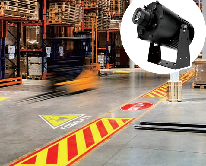 Wetech 320W Forklift Logo Projector (Model: WT-GT11320)