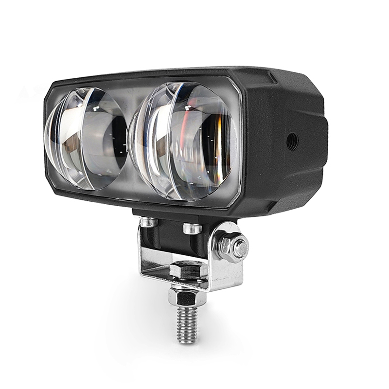 30W 10-80V DC Forklift  Red Beam Zone Safety Warning Light - Wetech