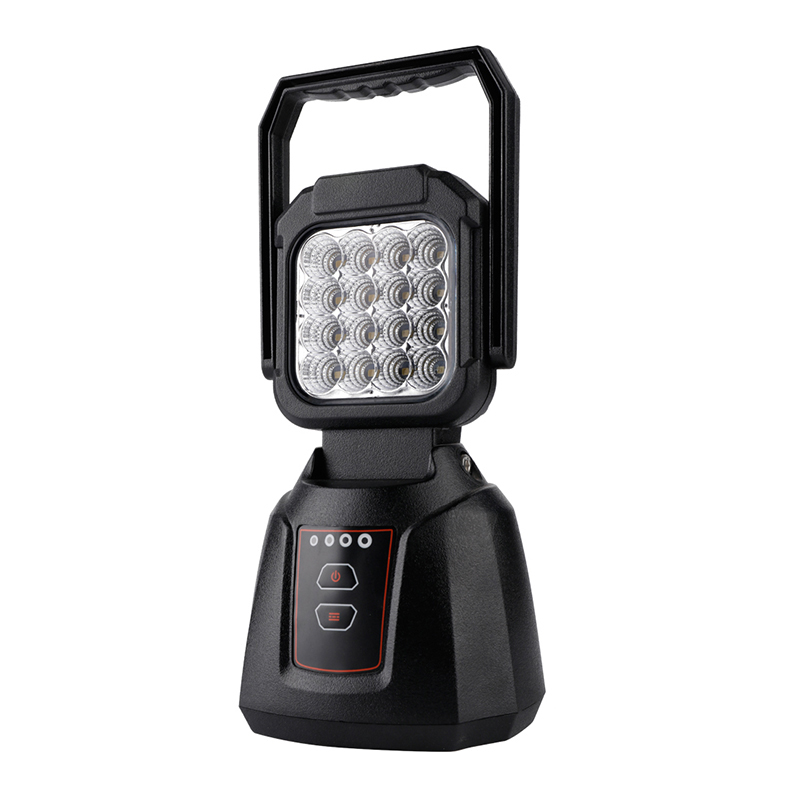 WT-10616 16W IP67 Waterproof Portable Magnetic Rechargeable Work Light - Customizable Version - Wetech