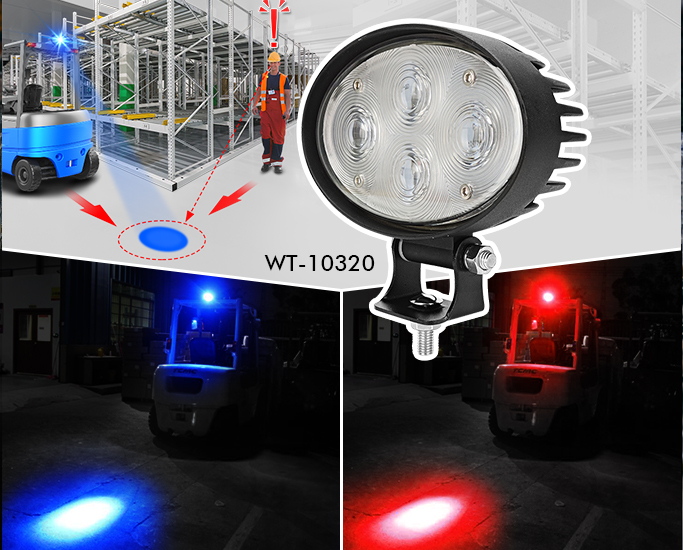 Spot Warning Light - enhance the safety of forklift operations and prevent accidents