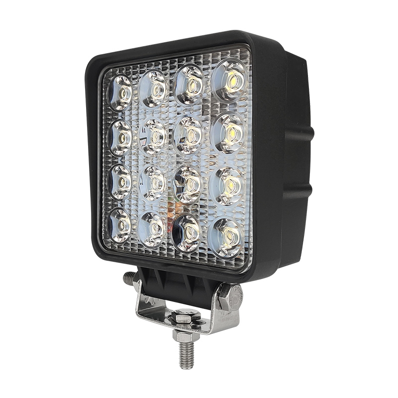 48W Square LED Work Light 10-36V DC - Wetech