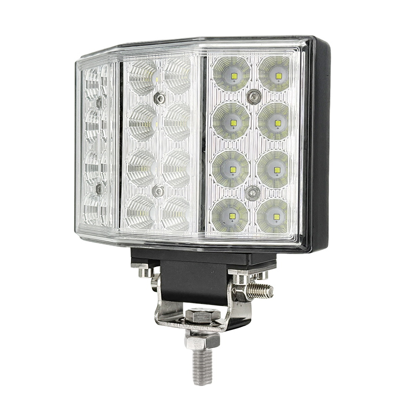 240 Degrees Wide Angle 72W LED Work Light for Forklift (Auxiliary Headlights) - Wetech