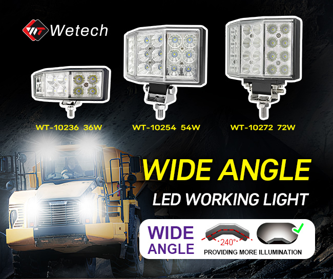 240° Wide Angle LED Work Lights: The Ultimate Safety Upgrade for Industrial Vehicles