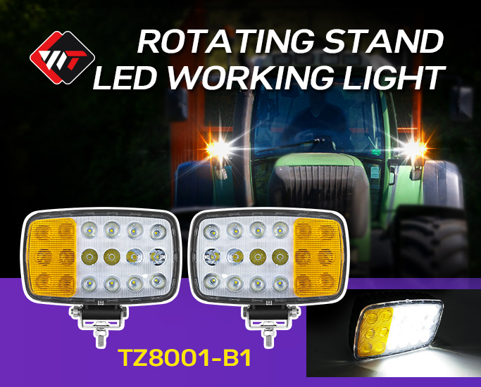 Introducing the TZ8001-B1 Rotating Stand LED Working Light