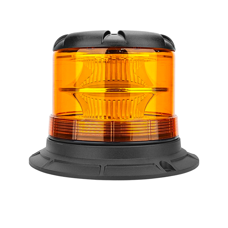 LED Emergency Beacon Light Amber Warning Strobe Light 10-36V - Wetech