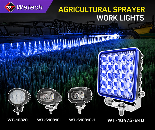 LED Agricultural Sprayer Work Light Solution