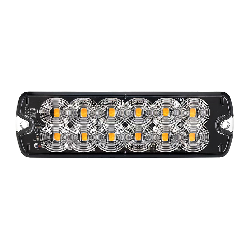 12-24V Flashing Strobe Warning Light Head Led Surface Mount Grille Lights With R65 R10 - Wetech
