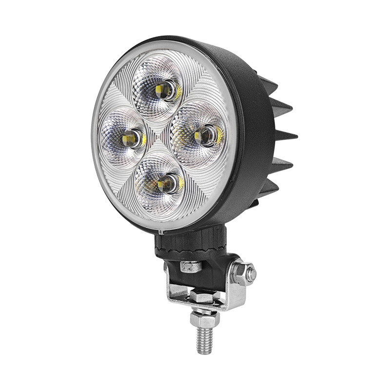 40W 360° Rotary LED Work Light Waterproof Flood Light for Agricultural Machinery Engineering Vehicles Forklifts - Wetech