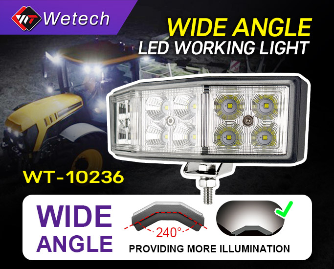 WIDE ANGLE LED WORKING LIGHT: WT-10236 – Illuminate Every Corner of Your Workspace
