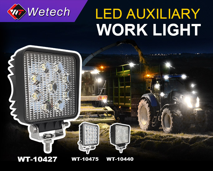 Wetech LED Auxiliary Work Lights: Power Your Operations After Dark