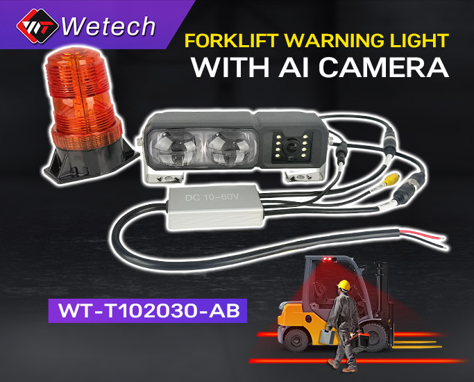 See the Unseen: AI-Powered Forklift Warning Light for Safer Operations