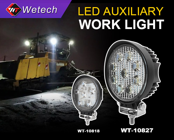 LED Auxiliary Work Lights: Boost Safety and Productivity on the Job Site