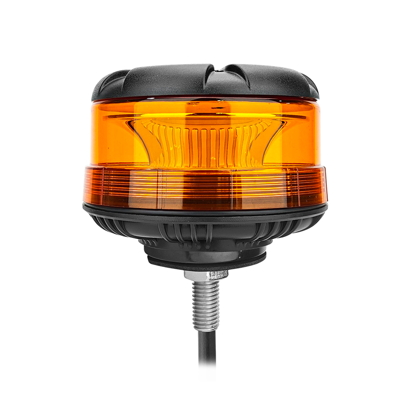 10-36V LED Emergency Beacon Light Flashing Amber Strobe Light CE R65 R10 Flashing Amber Light - Wetech