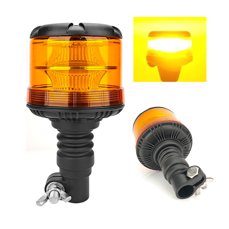 LED Signal Beacon Lamp with Din Pole Mount for Temporary Warning