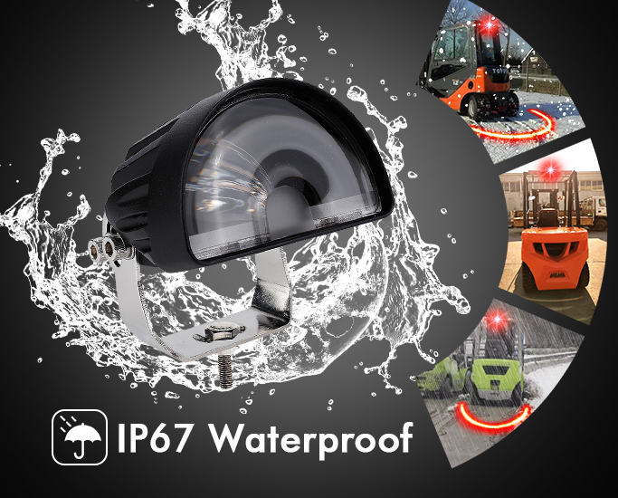 What Are the Differences Between Common IP Ratings for Forklift LED Work Lights?