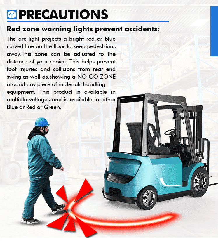Forklift Safety Warning Lights Use