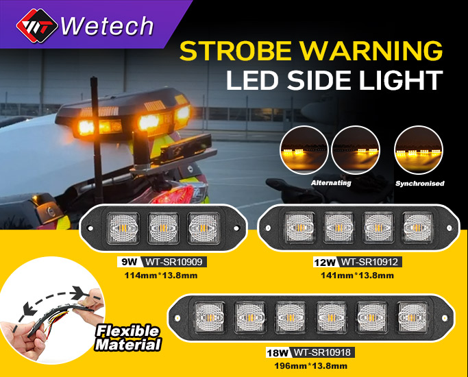 Strobe Warning LED Side Lights – Durable, High-Performance Vehicle Safety Lighting Introduction