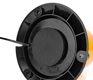 IP65 waterproof 12-LED amber vehicle beacon light