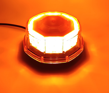 32-LED Magnetic Mount Amber Warning Strobe for Trucks