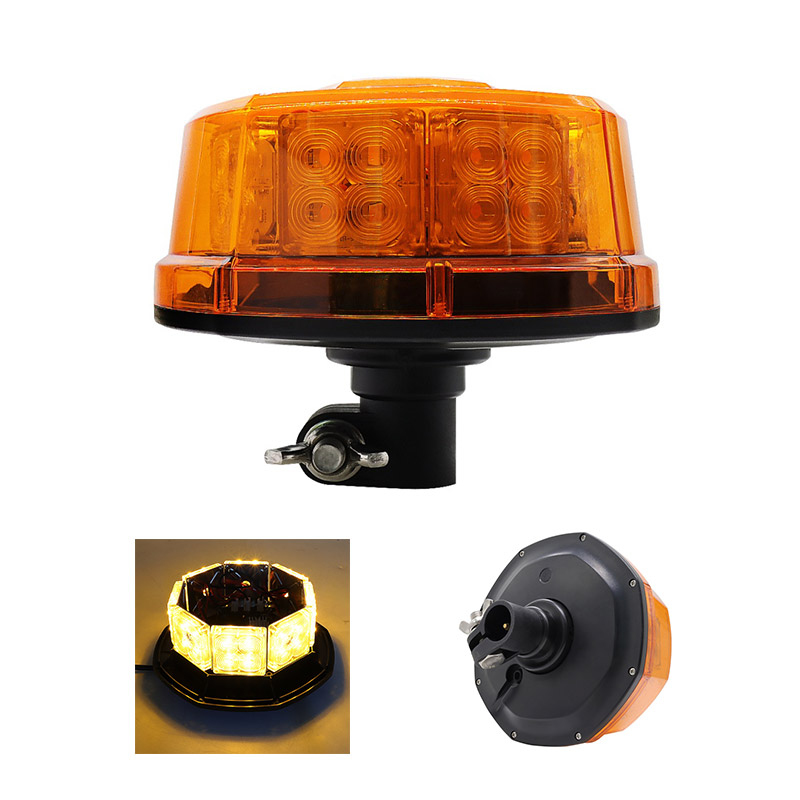 Waterproof Amber Magnetic Strobe Light for Construction Trucks