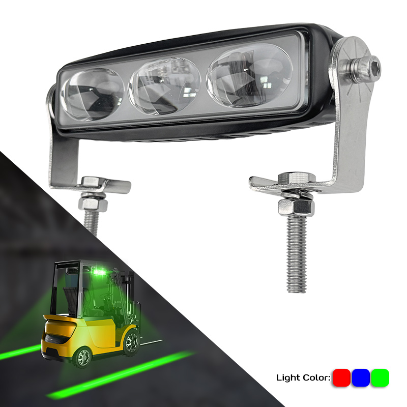 10-80V DC Forklift Warning Light red blue