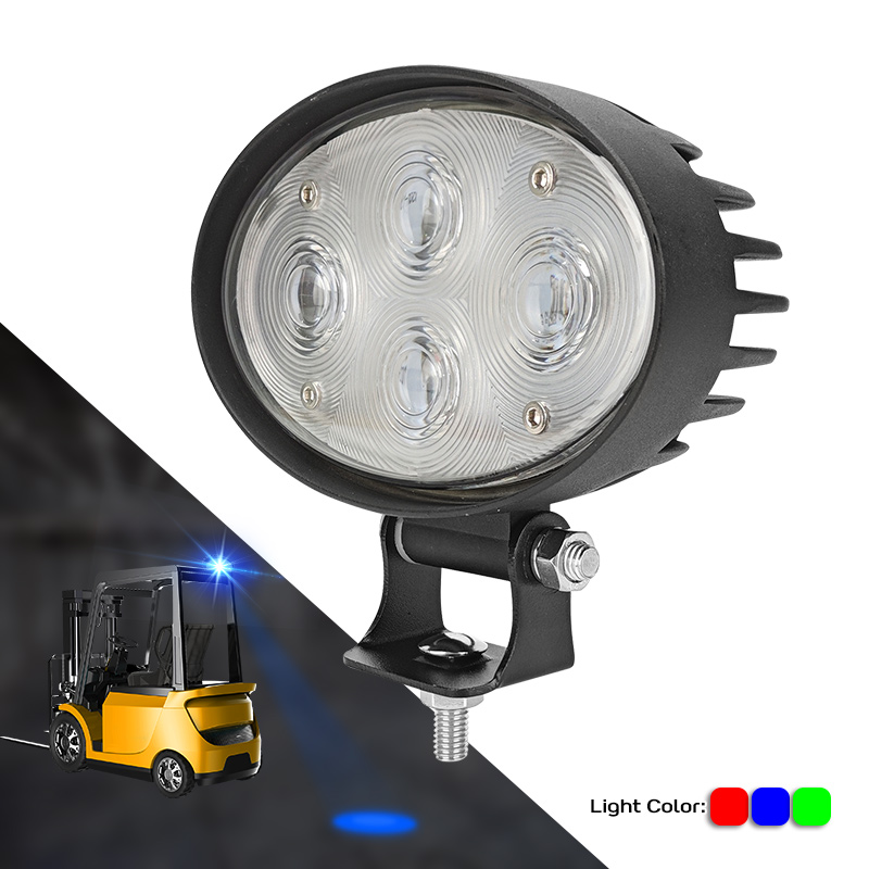 IP67 Blue LED Forklift Safety Light for Pedestrian Warning