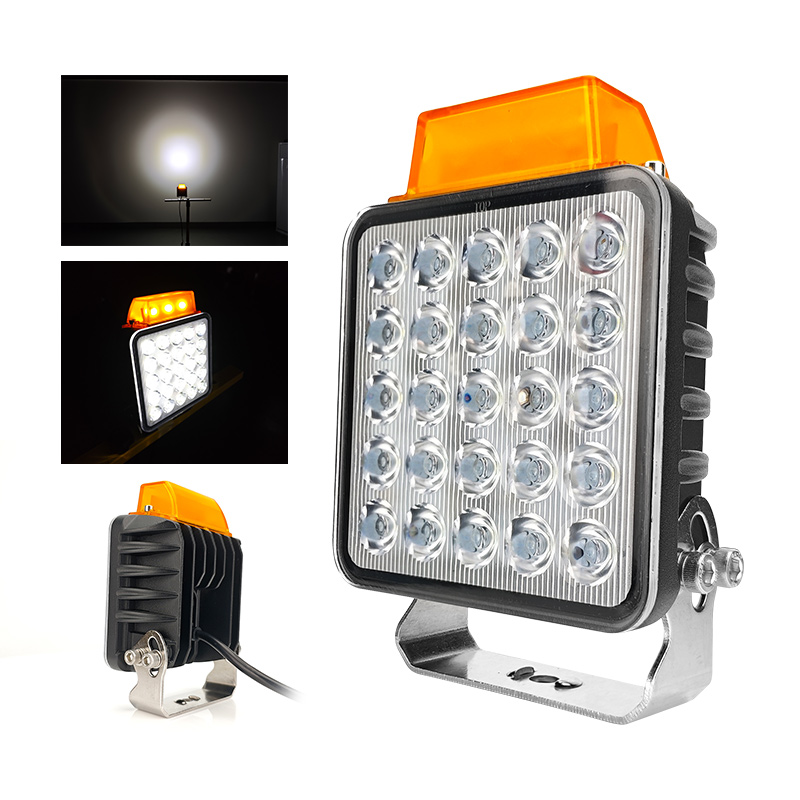 Square LED Truck Work Lamp