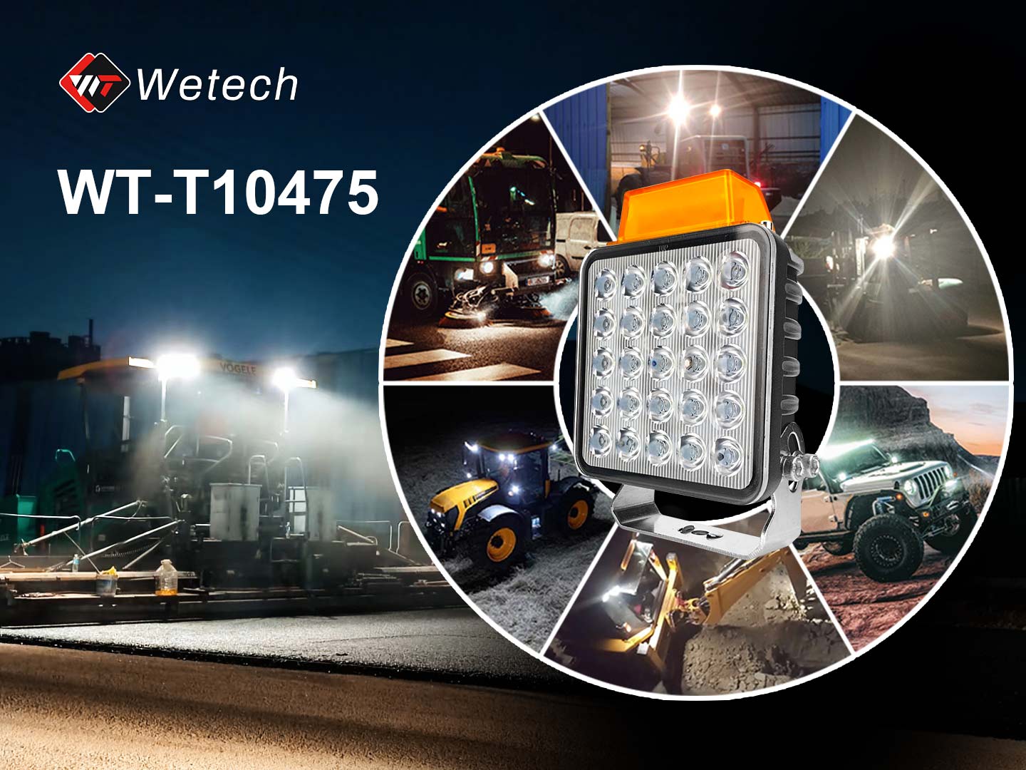 75W Off Road Auxiliary Light