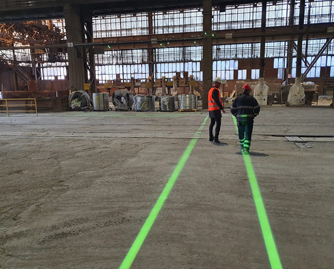 Laser light use