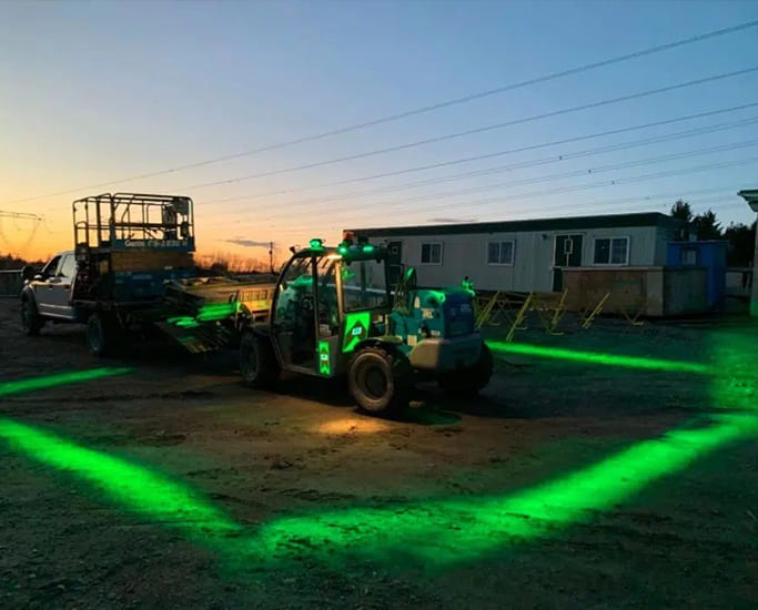 Why Forklift Green Safety Lights Help Refine Complete Industrial Safety Systems