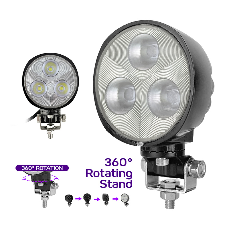 Square LED Truck Work Lamp