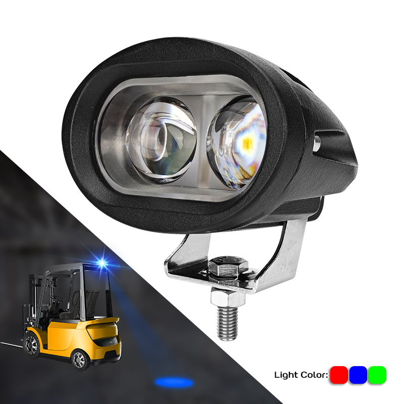 10W Blue Spot Light Safety Warning Light