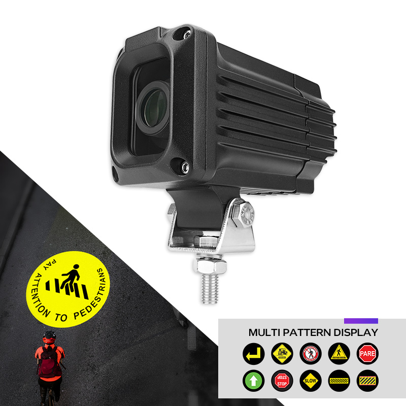 30W Waterproof IP67 Gobo Projector for Forklift Safety & Advertising