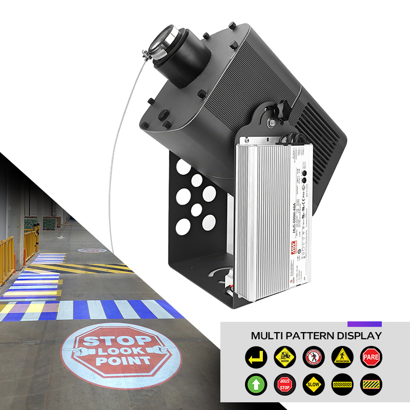 400W Industry IP65 Gobo Projector Warehouse Logo Indicator Light