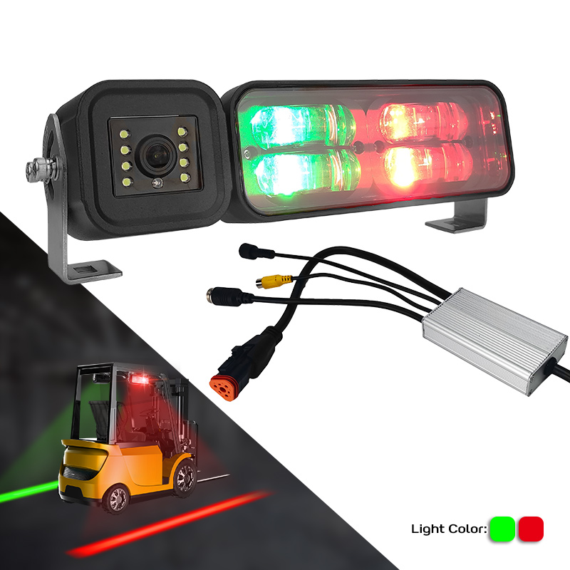 AI Camera Warning Light safety system for crane