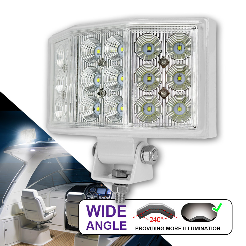 LED work light 240° wide angle 54W