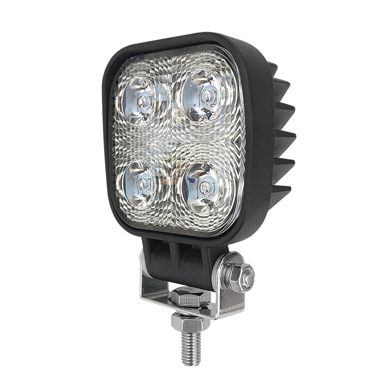 Heavy‑Duty 12W Square LED Auxiliary Work Light