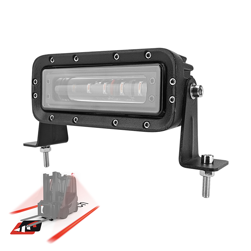 WETECH 30W Forklift Warning Lights Red Zone Line Beam Safety Light